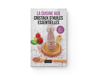 Aromandise Livre recettes cristaux d'huiles essentielles 195 pages - 8309
